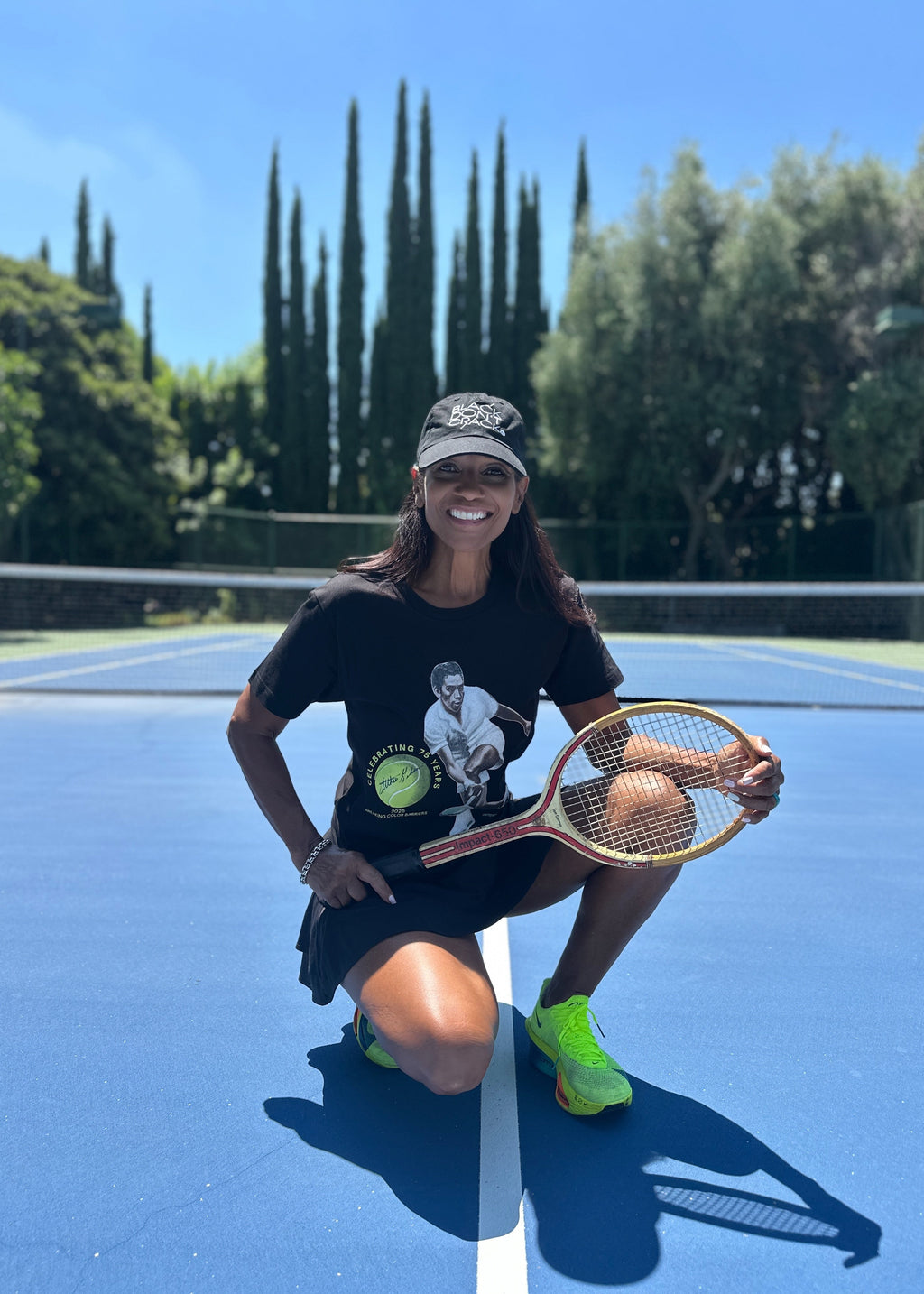 Althea Gibson 75th Anniversary Tribute Tee – Limited Edition
