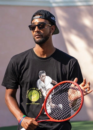 Althea Gibson 75th Anniversary Tribute Tee – Limited Edition - Black Don't Crack® 