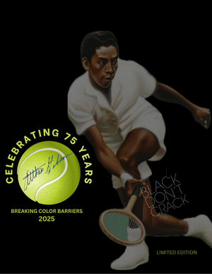 Althea Gibson 75th Anniversary Tribute Tee – Limited Edition - Black Don't Crack® 