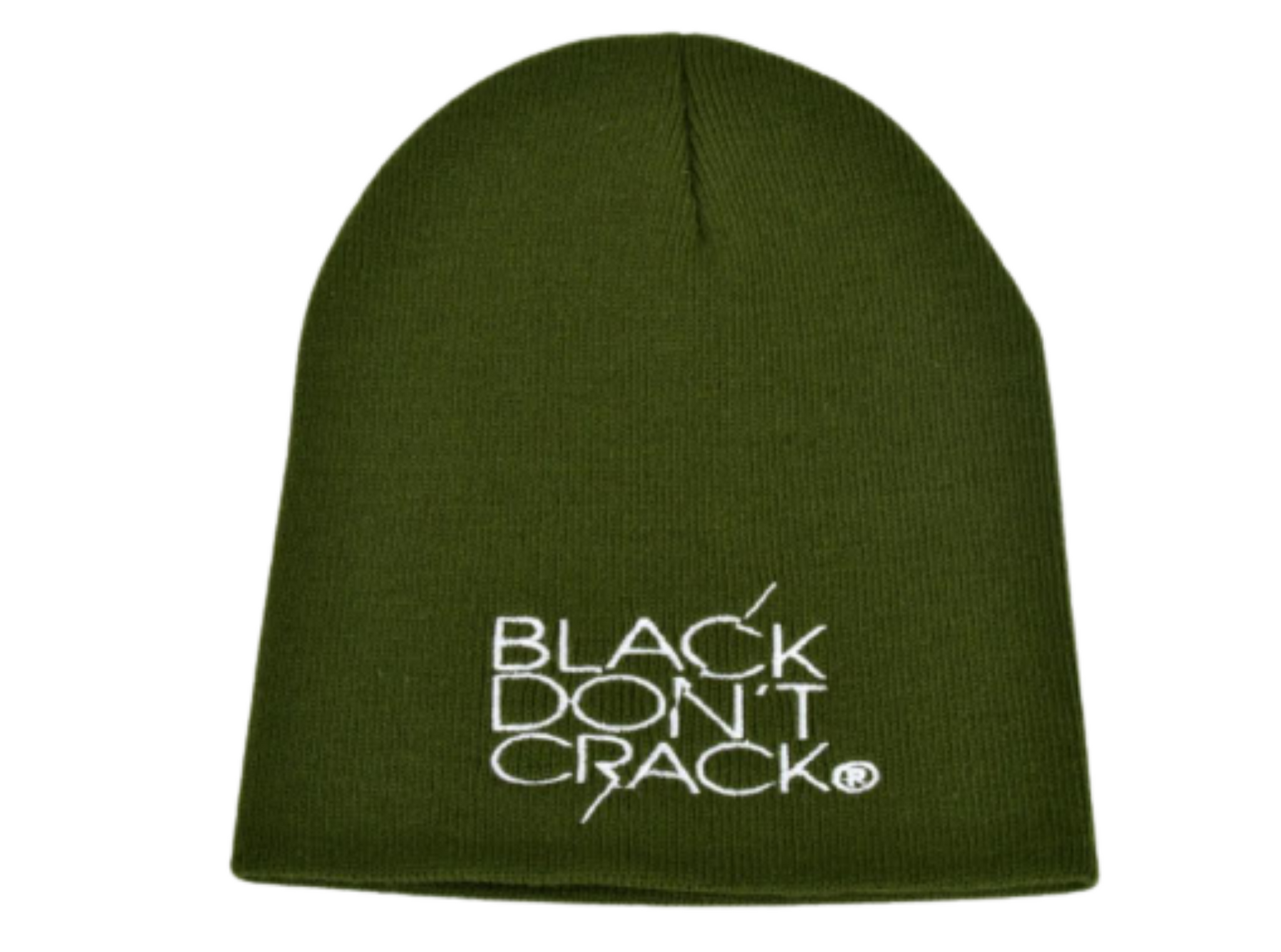 Black-Don't-Crack-olive-Skull Cap