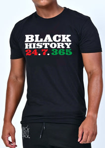 Black-History-Black T-shirt-24.7.365