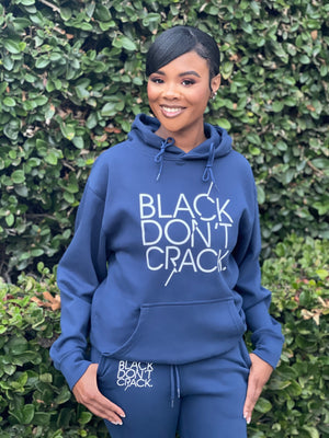 Black Don't Crack / Admiral Blue / Sweatshirt / Pullover Hoodie - Black Don't Crack® 