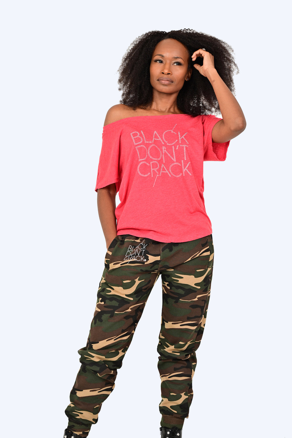 Our Vintage Red Dolman is super hot! This cute dolman is very versatile and can be styled on or off the shoulders. The tri-blend fabric is lightweight and is a great top to wear through all seasons.